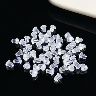 Transparent Bullet Earplugs Anti-Drop Modern Style