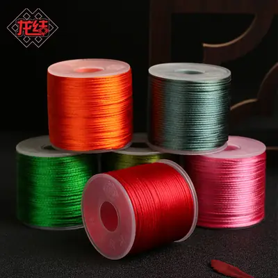 Premium Silk Dyed Dragon Knot Rope 30 Colors
