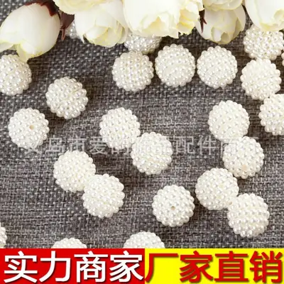 White Pearl Beads for DIY Jewelry & Hair Accessories