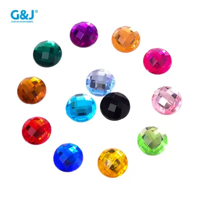 Vibrant Acrylic Rhinestones for Jewelry & Decor