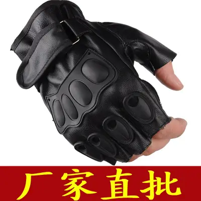 Black Half-Finger Gloves for Cycling & Daily Use