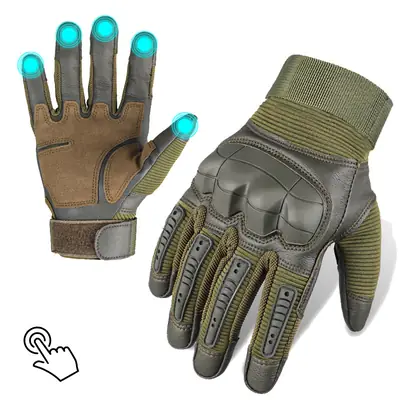Tactical Phone Grip Gloves for Motorcycle & Sports Use