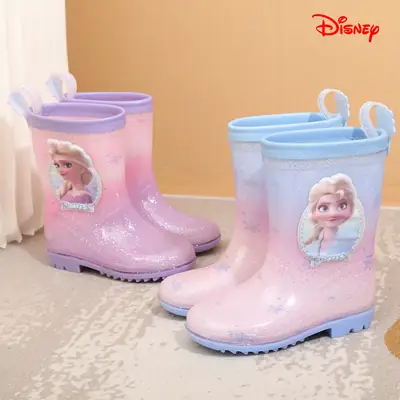 Disney Elsa Rain Boots for Kids 2-6 Years