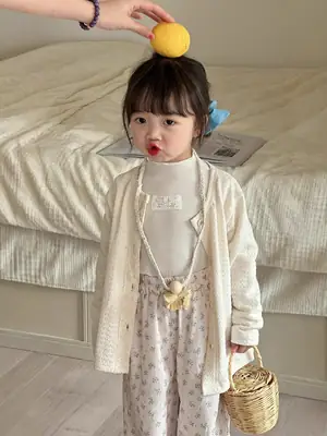 Korean Design 3-Piece Set for Girls Spring Wear