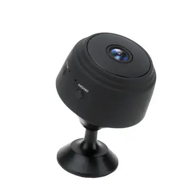 1080p Wireless Surveillance Camera Black Bean Design