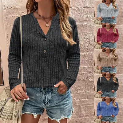 Women Brushed Long Sleeve Top Black Winter Casual