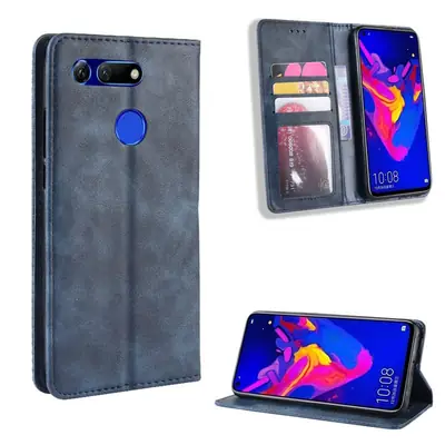 Huawei Honor View 20 Flip Leather Wallet Case Black