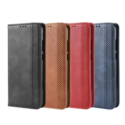 Huawei Y6 2019 Magnetic Flip Leather Case Multi Color