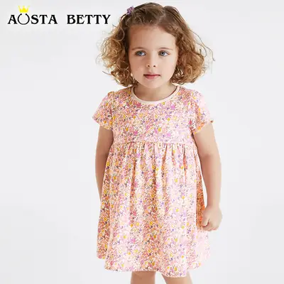 Aosta Betty Floral Gown for Girls Summer Wear