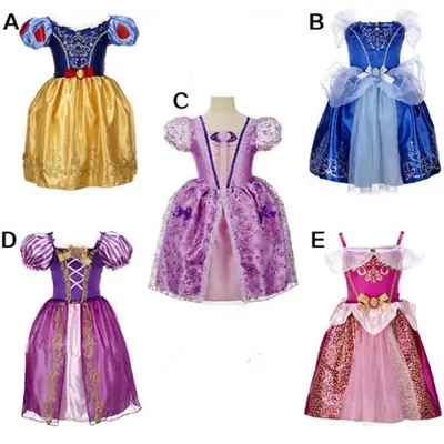 Princess Dresses for Girls Birthday Wedding Halloween