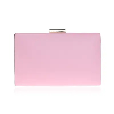 Pink Women's Clutch Bag Evening Party Use
