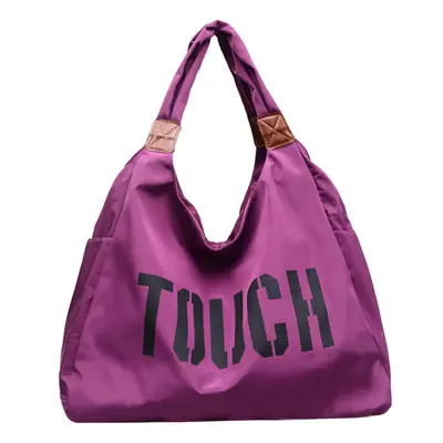 Women Oxford Cloth Shoulder Bag Touch Design Large Capacity Casual Travel Bag thumbnail 5