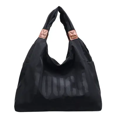 Women Oxford Cloth Shoulder Bag Touch Design Large Capacity Casual Travel Bag thumbnail 8