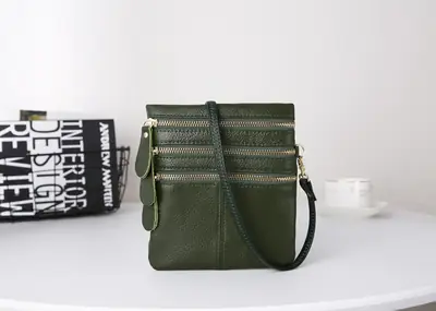 Red Leather Crossbody Bag for Women Daily Use thumbnail 13