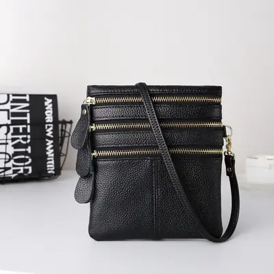 Red Leather Crossbody Bag for Women Daily Use thumbnail 4