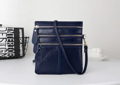 Red Leather Crossbody Bag for Women Daily Use thumbnail 9