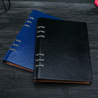 A5 Loose-Leaf Notebook with Detachable Core and 6-Hole Binding