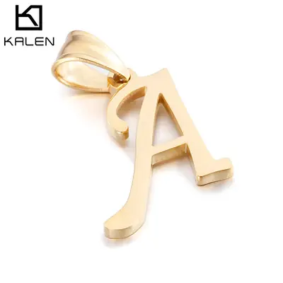 Gold Stainless Steel Pendant Jewelry for Daily Wear