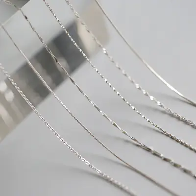 S925 Silver Plated Short Necklace Women Korean Style