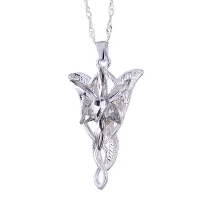 Silver Twilight Star Necklace for Women Daily Wear