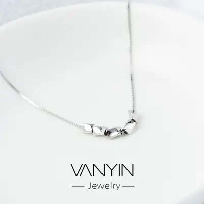 S925 Sterling Silver Doudou Necklace for Women Daily Wear Luxury Jewelry