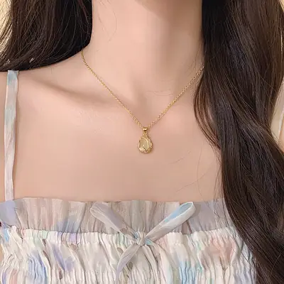 Summer Pearl Necklace Women Luxury Daily Wear Trendy thumbnail 125