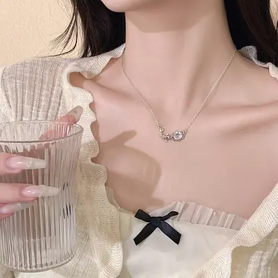 Summer Pearl Necklace Women Luxury Daily Wear Trendy thumbnail 158