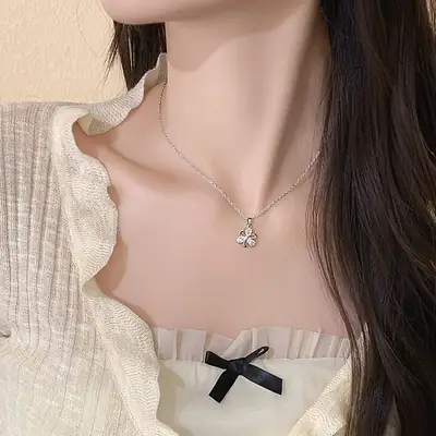 Summer Pearl Necklace Women Luxury Daily Wear Trendy thumbnail 188