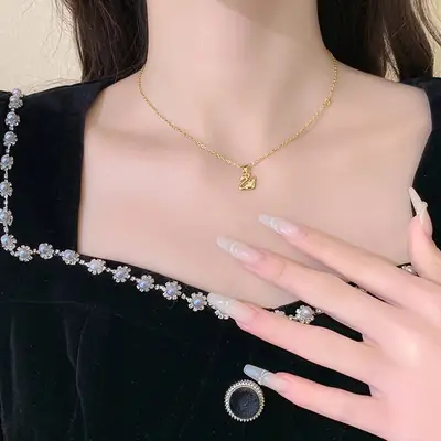 Summer Pearl Necklace Women Luxury Daily Wear Trendy thumbnail 199
