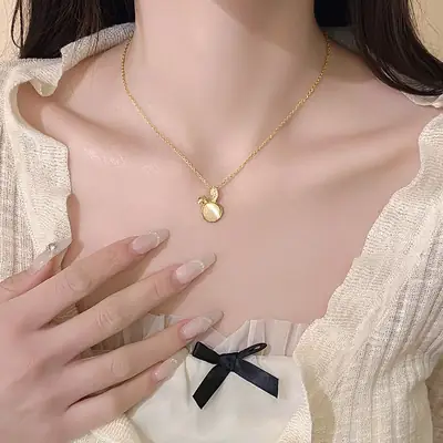 Summer Pearl Necklace Women Luxury Daily Wear Trendy thumbnail 214