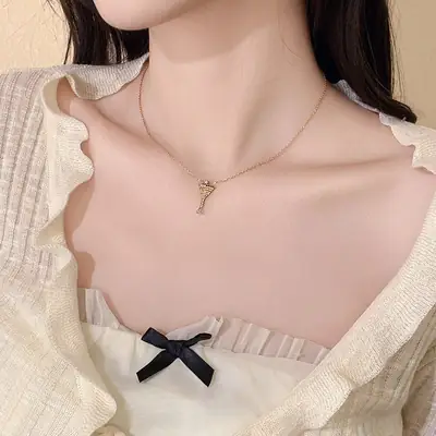 Summer Pearl Necklace Women Luxury Daily Wear Trendy thumbnail 222