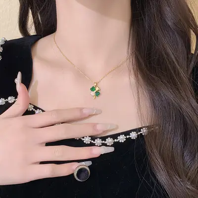 Summer Pearl Necklace Women Luxury Daily Wear Trendy thumbnail 87