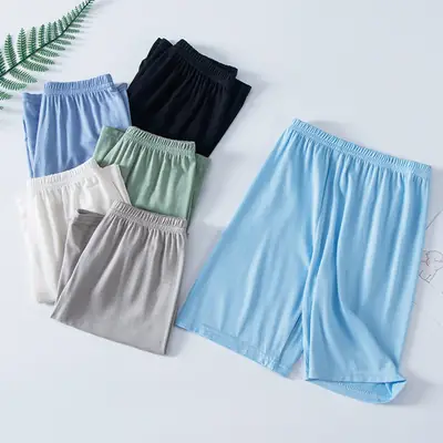 Children's Summer Shorts Modal Fabric Colorful Elastic Waist