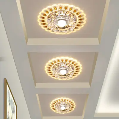 Crystal Aisle Lamp Modern Home Decor Pakistan