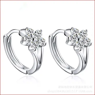 Gold Joker-Inspired Zircon Earrings for Women thumbnail 14