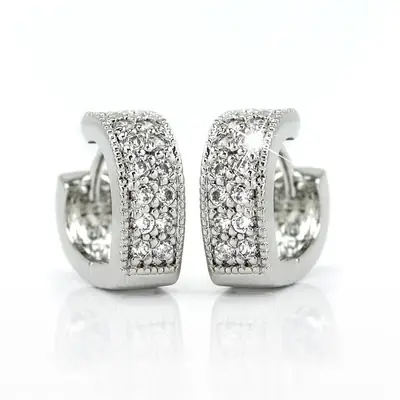 Gold Joker-Inspired Zircon Earrings for Women thumbnail 20