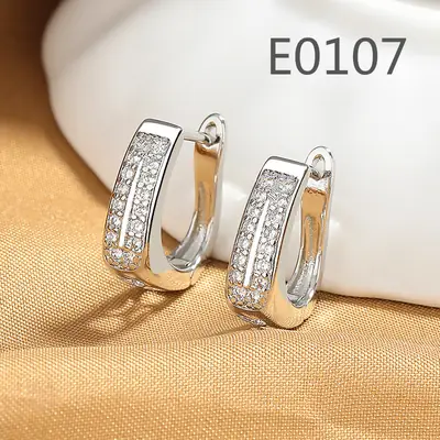 Gold Joker-Inspired Zircon Earrings for Women thumbnail 24
