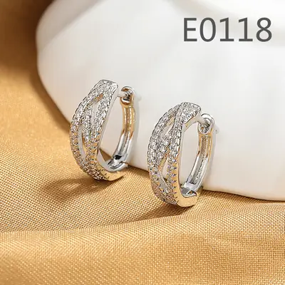 Gold Joker-Inspired Zircon Earrings for Women thumbnail 27
