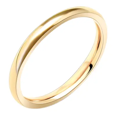 Korean Style Rose Gold Titanium Steel Tail Ring