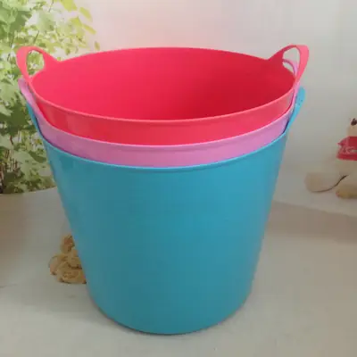 Thickened Plastic Bucket Set for Kids & Home Storage