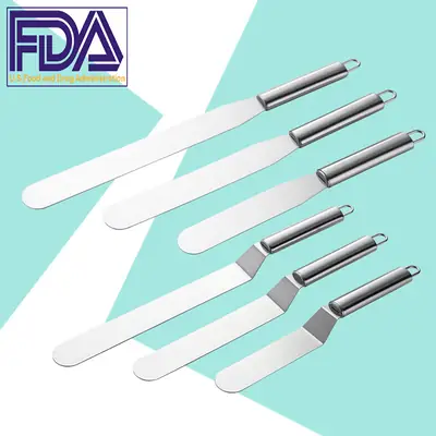 Stainless Steel Scrapers for Baking - Durable & Stylish
