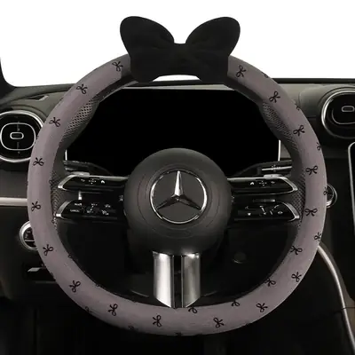 Stylish Bow Steering Wheel Cover for Mercedes