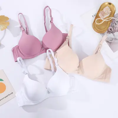 Japanese Inspired Seamless Bra Black Comfort Daily Wear