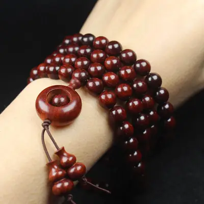 Red Sandalwood Bracelet for Women Daily Wear