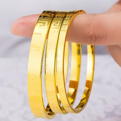 Vietnamese Gold Bracelets for Women Daily Wear