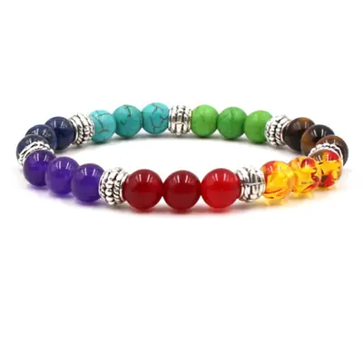 Colorful Handcrafted Bracelet for Women with Natural Stones