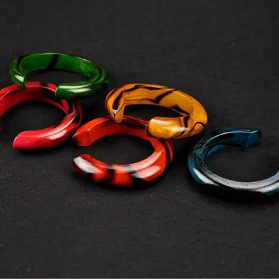 Vibrant Mango Wood Bracelets for Women Daily Wear