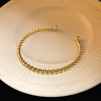 Rose Gold Zircon Bracelets Set for Women thumbnail 32