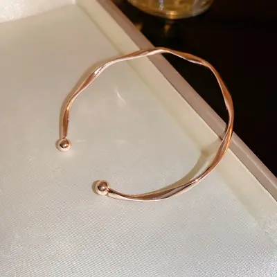 Rose Gold Zircon Bracelets Set for Women thumbnail 44