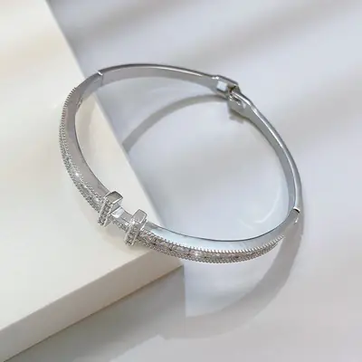 Rose Gold Zircon Bracelets Set for Women thumbnail 61